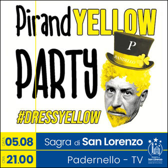 PADERNELLO  PIRANDYELLOW PARTY