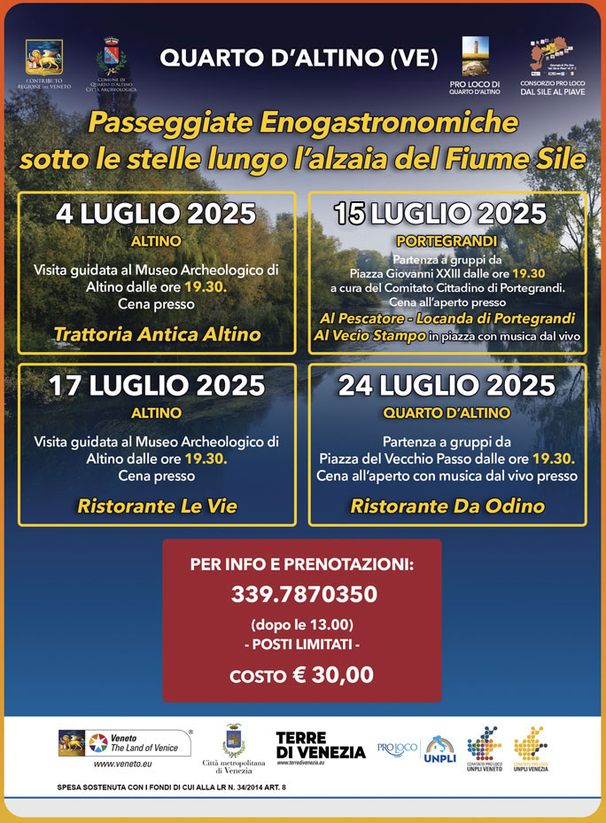 2025 QUAERO D'ALTINO PASSEGGIATE ENOGASTRONOMICHE