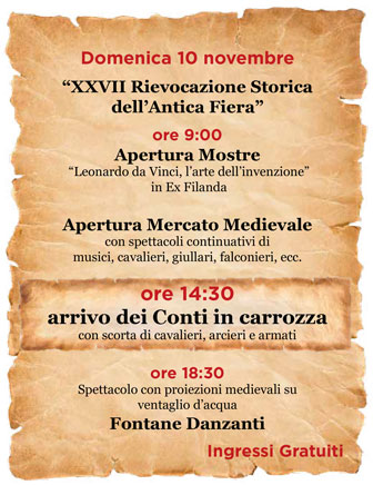 2024 SANTA LUCIA DI PIAVE ANTICA FIERA RIEVOCAZIONE STORICA domenica 10 novembre