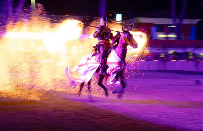 santa lucia di piave rievocazione storica dell'antica fiera cavaliere medievale