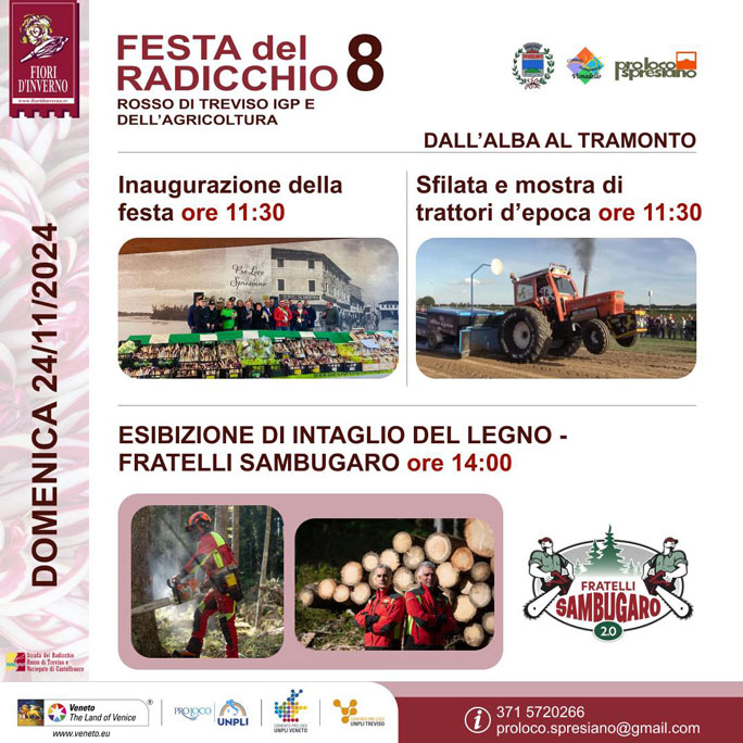 2024 spresiano festa del radicchio rosso di treviso  programma