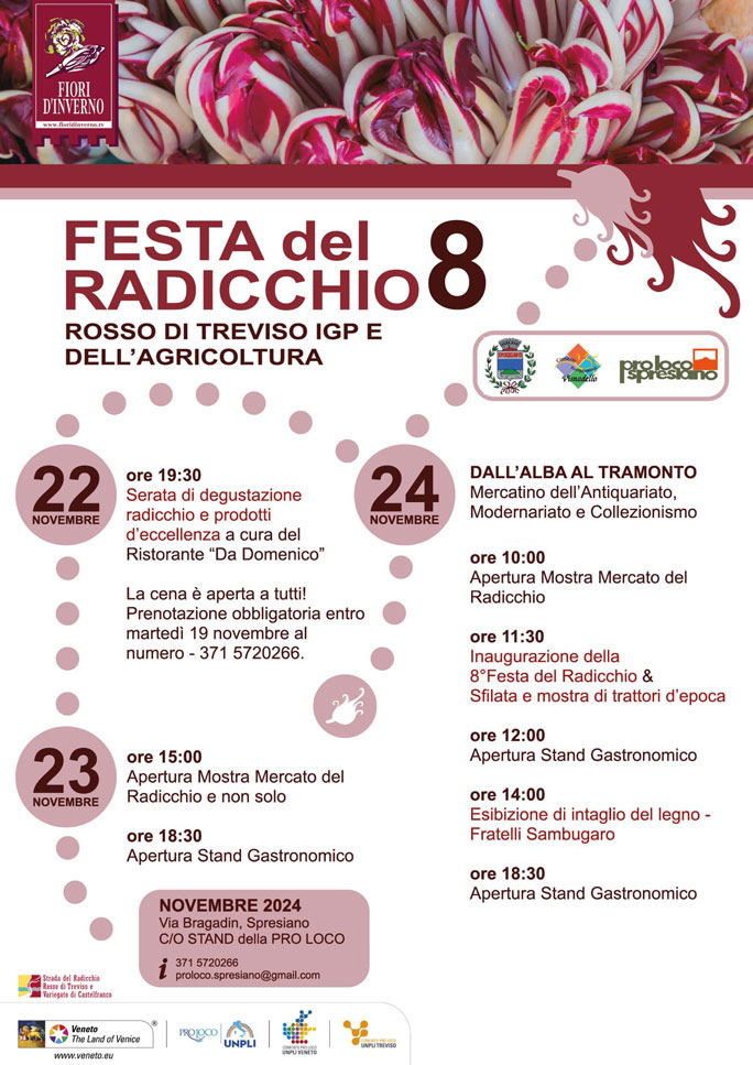 2024 spresiano festa del radicchio rosso di treviso igp