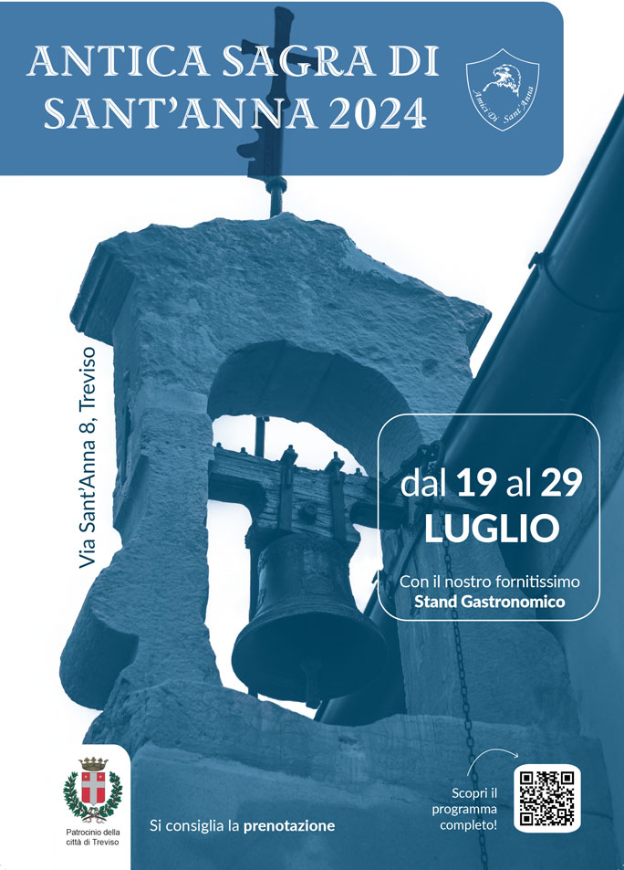 Treviso Monigo Antica Sagra di Sant'Anna dal 19 Luglio al 29 Luglio 2024
