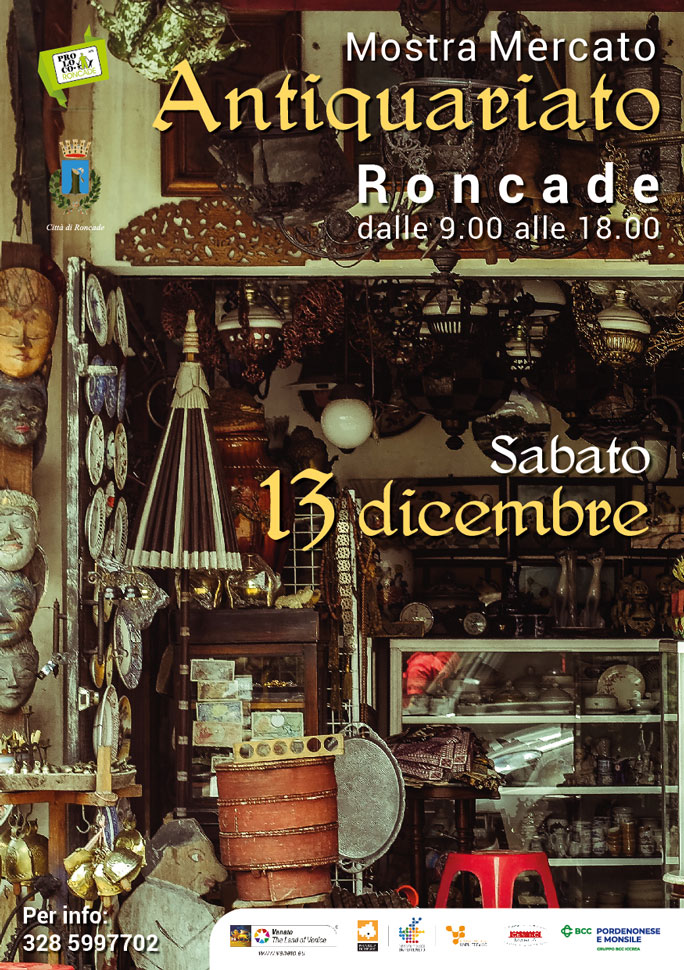 RONCADE MOSTRA MERCATO ANTIQUARIATO maggio