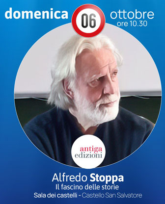 ALFREDO STOPPA A  SUSEGANA LIBRI IN CANTINA MOSTRA NAZIONALE DELLA PICCOLA E MEDIA EDITORIA