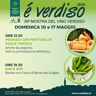 COMBAI MOSTRA DEL VERDISO STAND GASTRONOMICO
