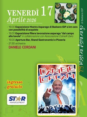 17 APRILE 2026 ZERO BRANCO MOSTRA ASPARAGO DI BADOERE IGP