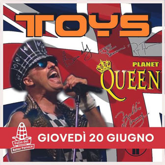 TOYS Deluxe Show cover band dei QUEEN