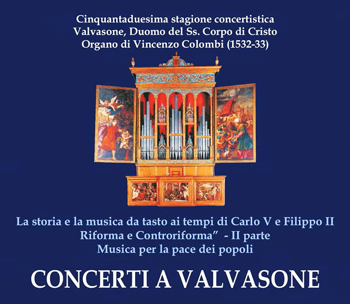 valvasone stagione concerti organistici