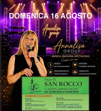 Liscio 60/70/80 orchestra ANNALISA GROUP