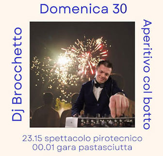 Aperitivo col botto con Dj Brocchetto