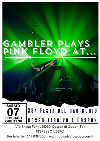 GAMBLER Tributo ai PinkF loyd