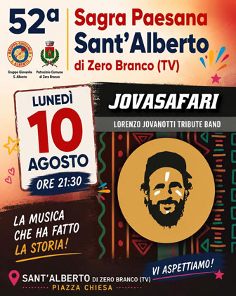 JOVA SAFARI 
- Tributo a Jovanotti 