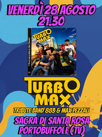 TURBO MAX Tribute agli 883