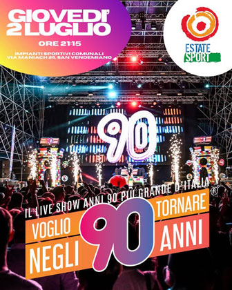 voglio tornare negli anni 90