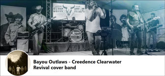 BAYOU OUTLAWS Cover Creedence Clearwater Revival