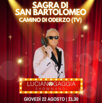 LUCIANO GAGGIA one man show