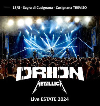 ORION BAND cover band dei Metallica