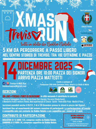 CORSA DEI BABBO NATALE
X-MAS RUN TREVISO 