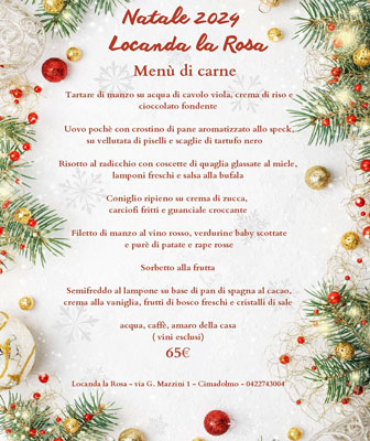 Natale a Cimadolmo Locanda la Rosa