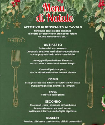 Natale a Marcon Retrò Osteria Veneta