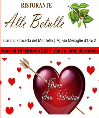 San Valentino a Crocetta del montello ristorante alle betulle