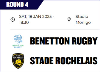 2025 rugby champions cup match benetton treviso stade rochelais