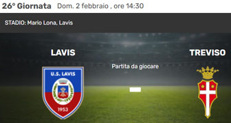 2025 calcio campionato serie d partita lavis treviso 