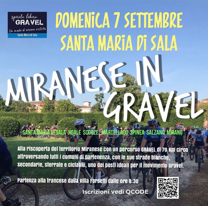 Miranese in Gravel Domenica 7 Settembre 2025