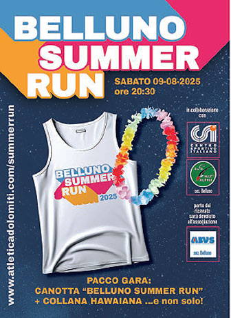 belluno summer run pacco gara