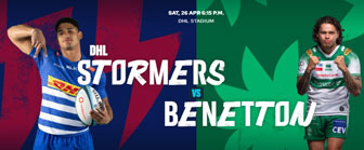 2025 rugby united championship match  dhl stormers benetton treviso