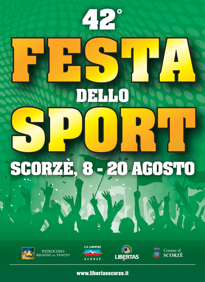 Scorzè 42ª Festa dello Sport dal 8 Agosto al 20 Agosto 2025