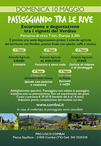 COMBAI PASSEGGIANDO TRA LE RIVE