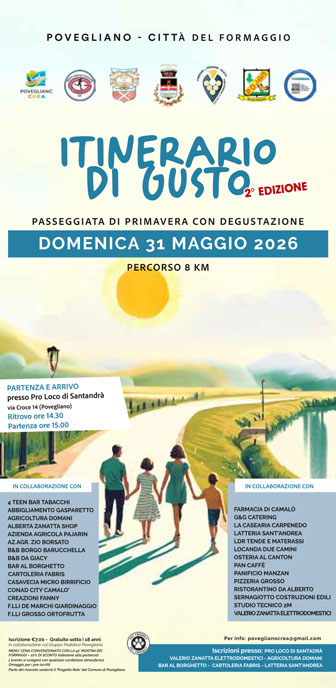 santandrà passeggiata di primavera con degustazione