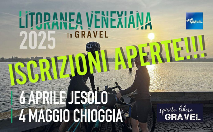 ciclismo gravel litoranea veneziana 2025