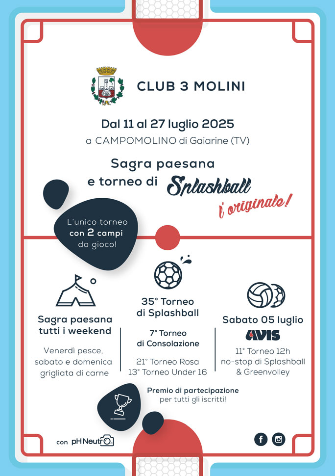 Gaiarine Campomolino Calcio Saponato Torneo di Splashball