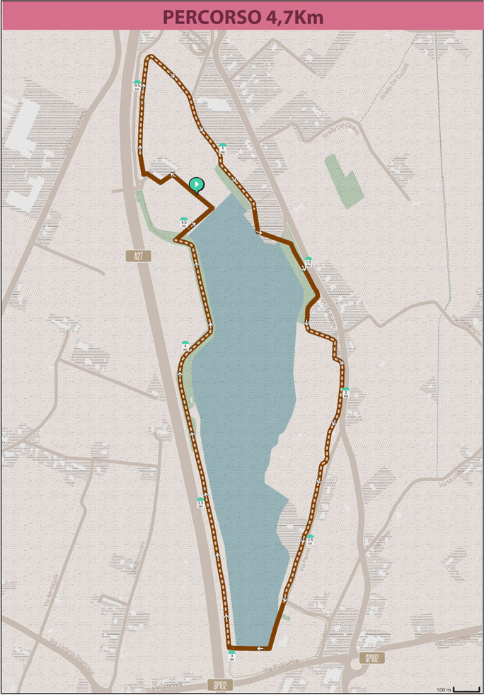 Granfondo Le Terre della Serenissima 2024 percorso circuito di 4,7 km