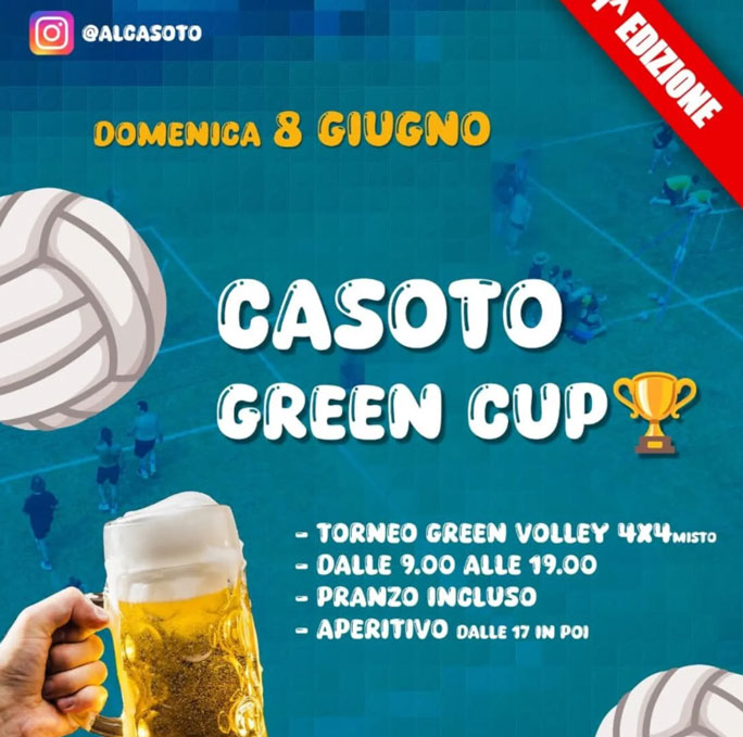 2025 CASIER CASOTO GREEN CUP
Torneo Green Volley 4x4 MISTO