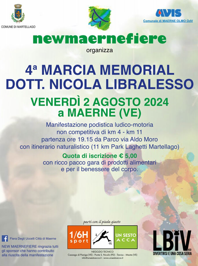 MAERNE CORSA PODISTICA MEMORIAL LIBRALESSO 2024