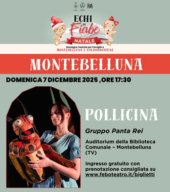 ECHI DI FIABE - Natale 
Spettacolo teatrale POLLICINA 