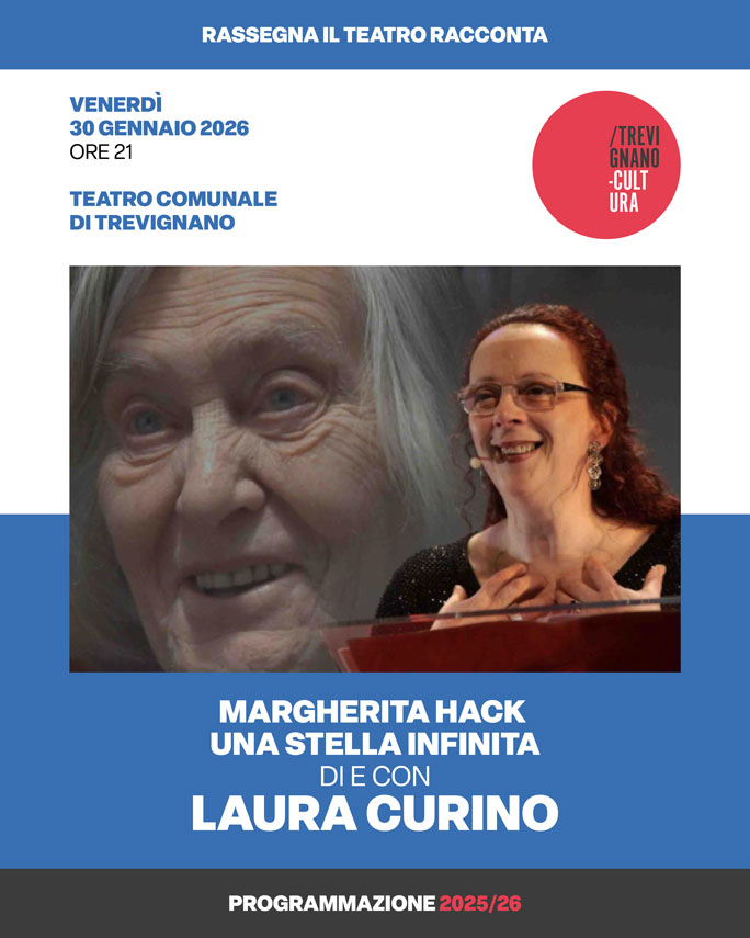 laura curno spettacolo margherita hack una stella infinita a trevignano