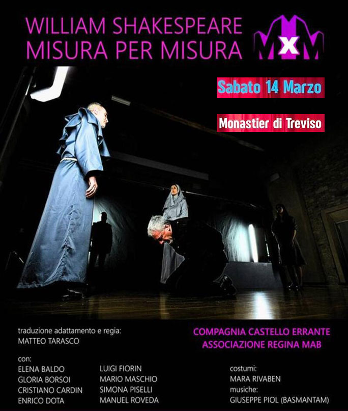 compagnia castello errante spettacolo misura per misurabanditi