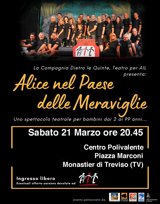 compagnia dietro le quinte spettacolo alice nel paese delle meraviglie