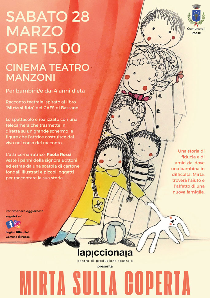 la piccionaia spettacolo mirta sulla coperta 