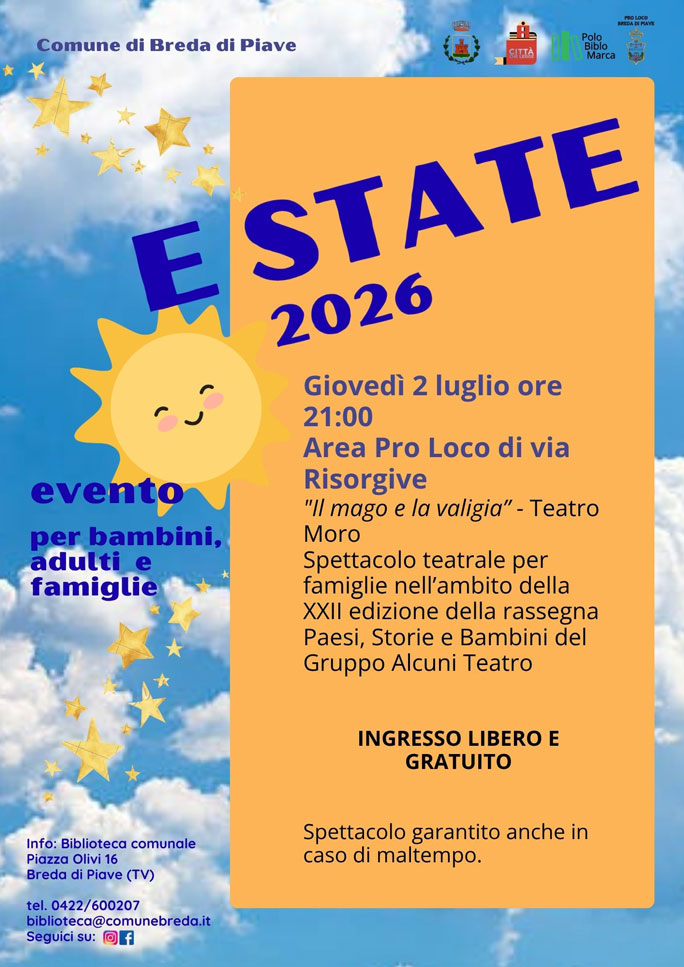teatro moro spettacolo il mago e la valigia a breda di piave